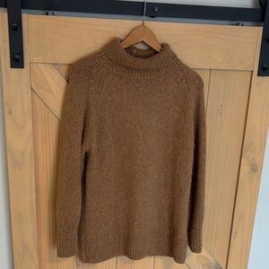 Aritzia Babaton Warm Tan Turtleneck Sweater - xs